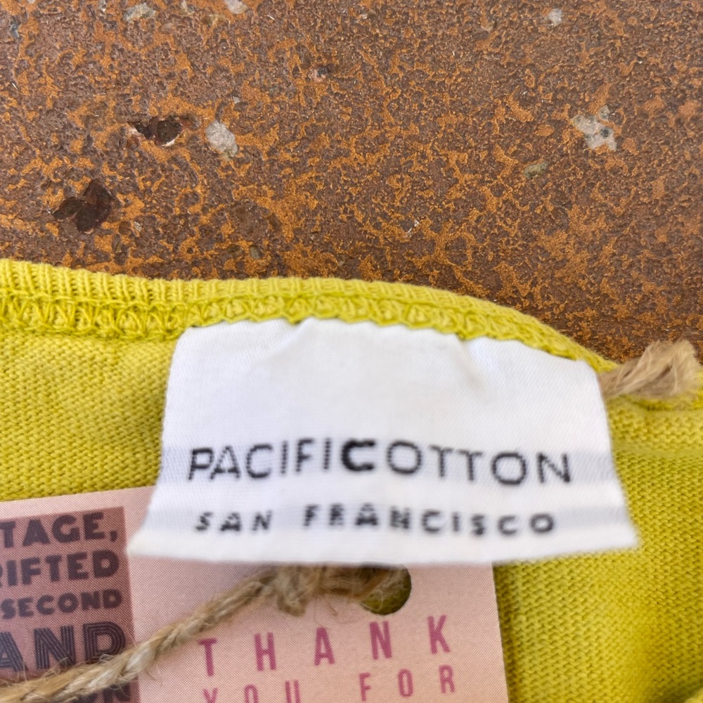 Vtg pacific cotton oversized t-shirt - Picture 6 of 7